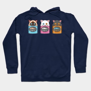 Kawaii Cat Pate Hoodie